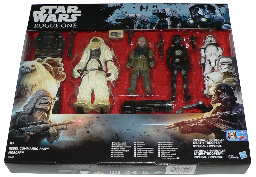 STAR WARS B9605 PAO + MOROFF + STORMTROOPER +DEATH