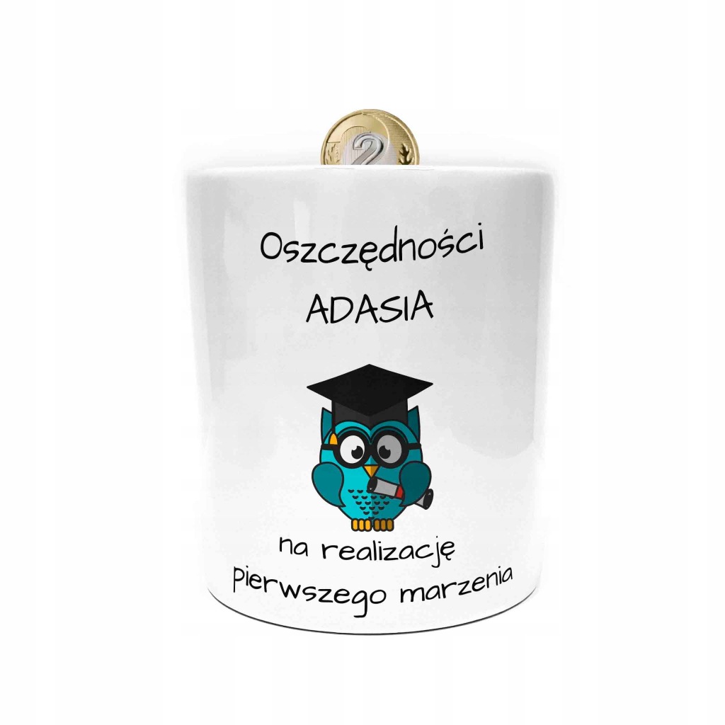 Skarbonka Dla Dziecka Z Nadrukiem