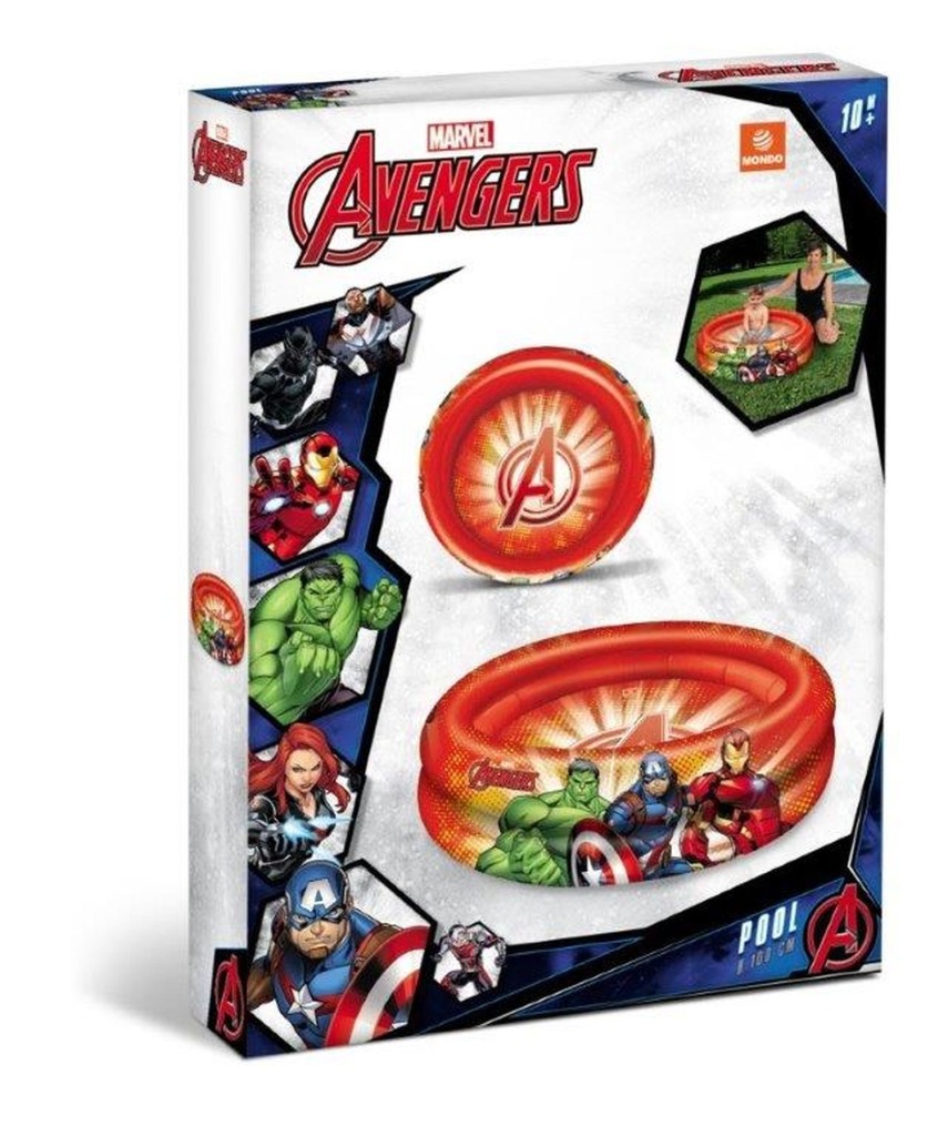 Basen dmuchany ogrodowy Mondo Avengers czerwony