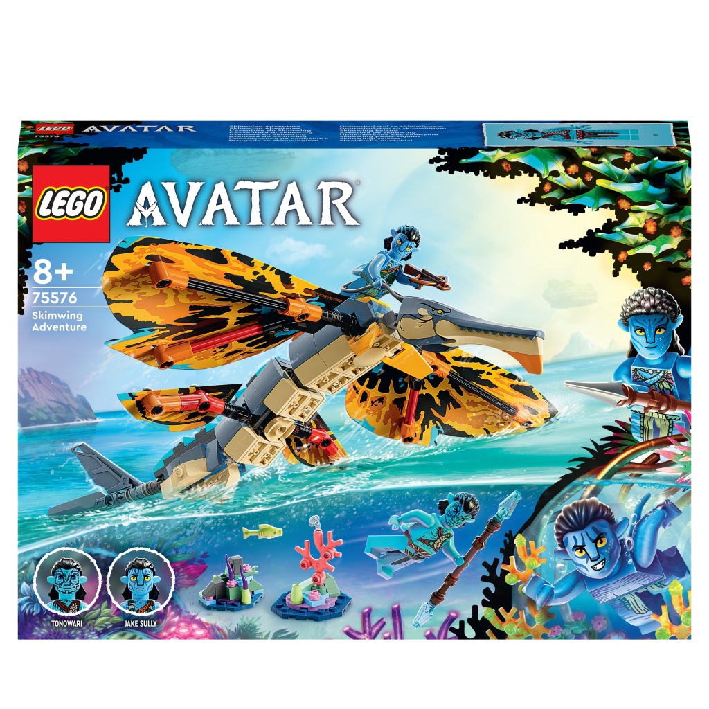 Zestaw klocków LEGO Avatar Przygoda ze skimwingiem 75576