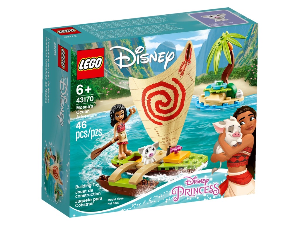 LEGO Disney 43170 Oceaniczna przygoda Vaiany