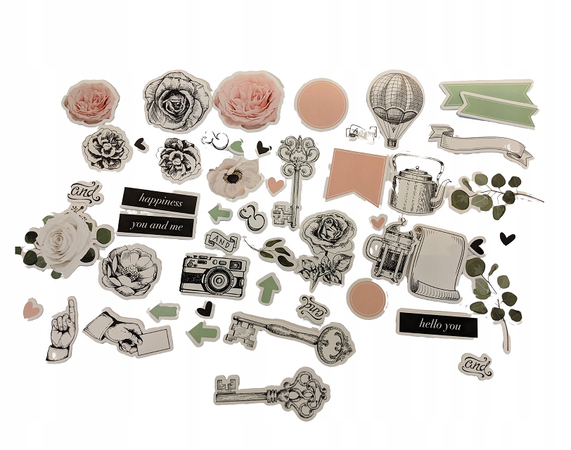 KSZTAŁTY Z KARTONU DIECUTS CRAFT SENSATIONS
