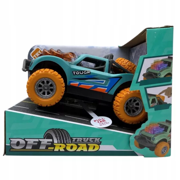 OFF ROAD TRUCK ZIELONY