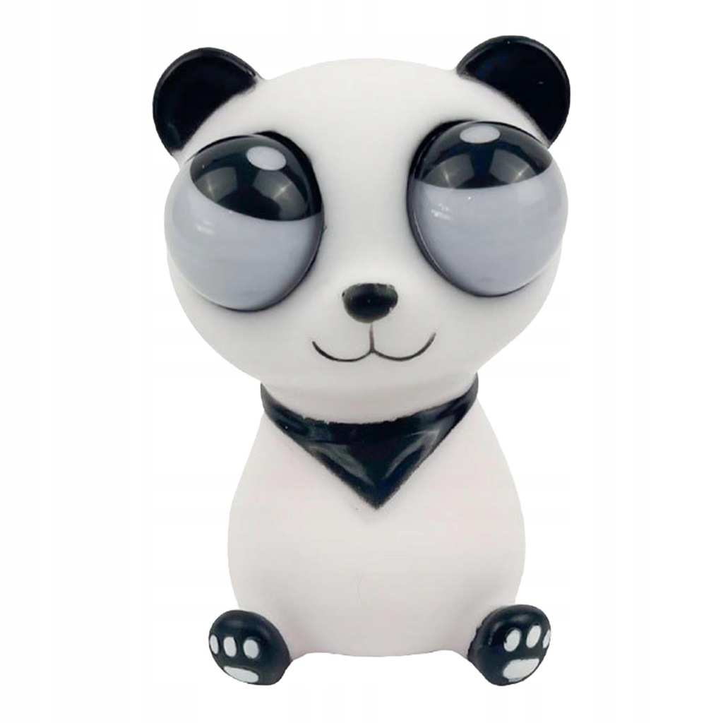 Panda Eye Popping zabawka wygodna dłoń miękka śmieszne zwierzęta TL