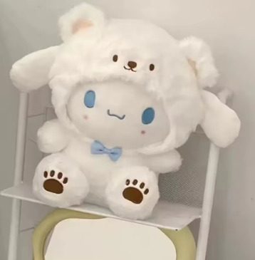 Hello Kitty Cinnamonroll pluszowa zabawka miękkie dla dziecka maskotki podu