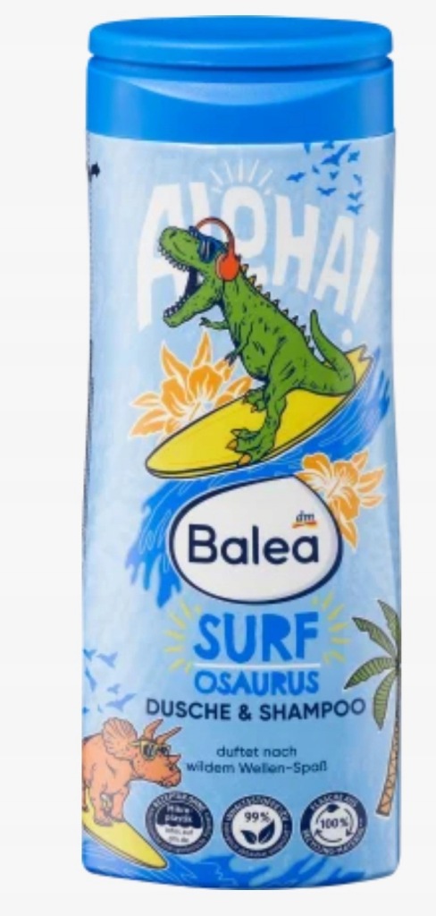 BALEA ŻEL 2in1 DINO 300ml