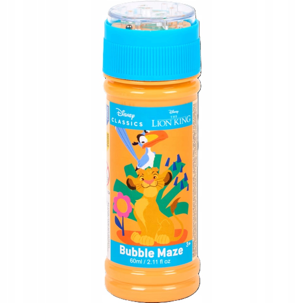 Zestaw do baniek mydlanych 50 ml Lion King