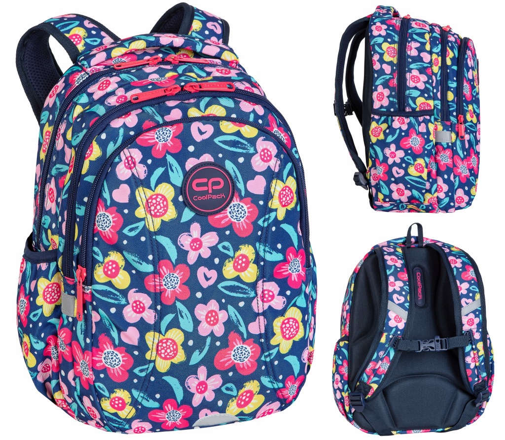 Plecak szkolny wielokomorowy CoolPack wielokolorowy 21 l