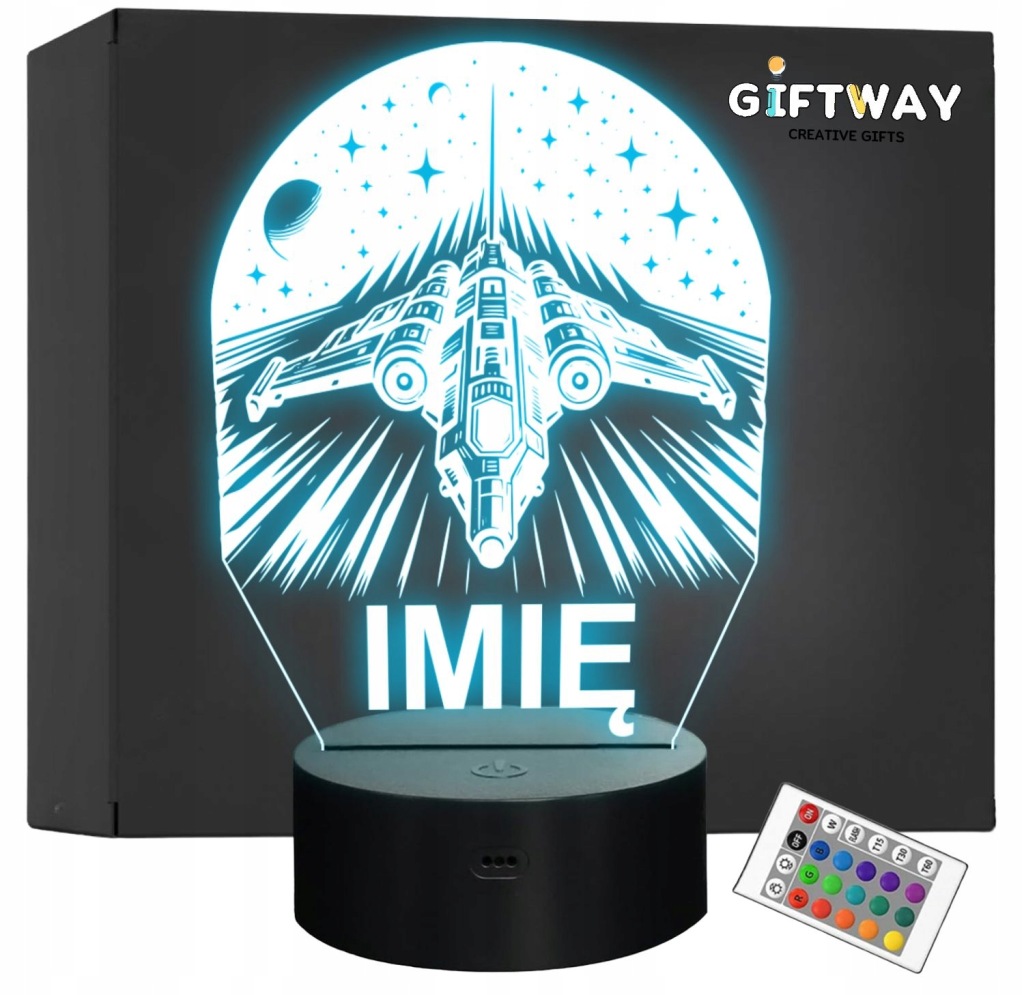 Lampka nocna Giftway bezbarwny