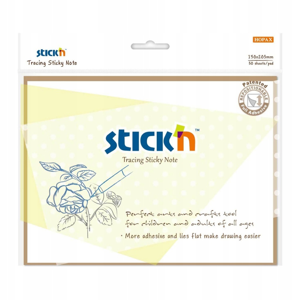Karteczki samoprzylepne Stick'n 30 kartek