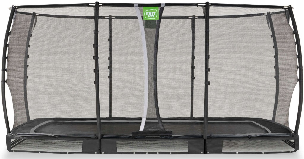 TRAMPOLINA OGRODOWA DO GRUNTU SIATKA WEWNĘTRZNA ZABEZPIECZJĄCA 244X427 CM