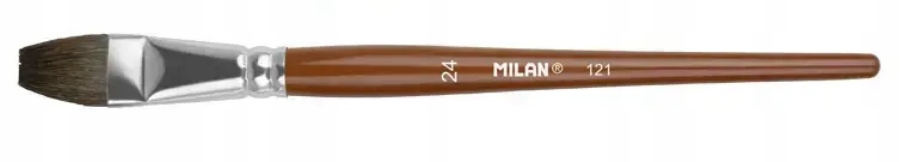 Pędzelki płaskie Milan