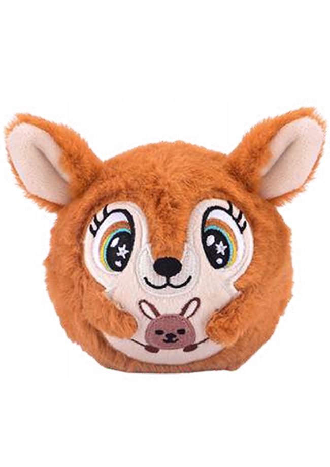 Bouncibles Jumpi pluszowy 8cm kangur brązowy