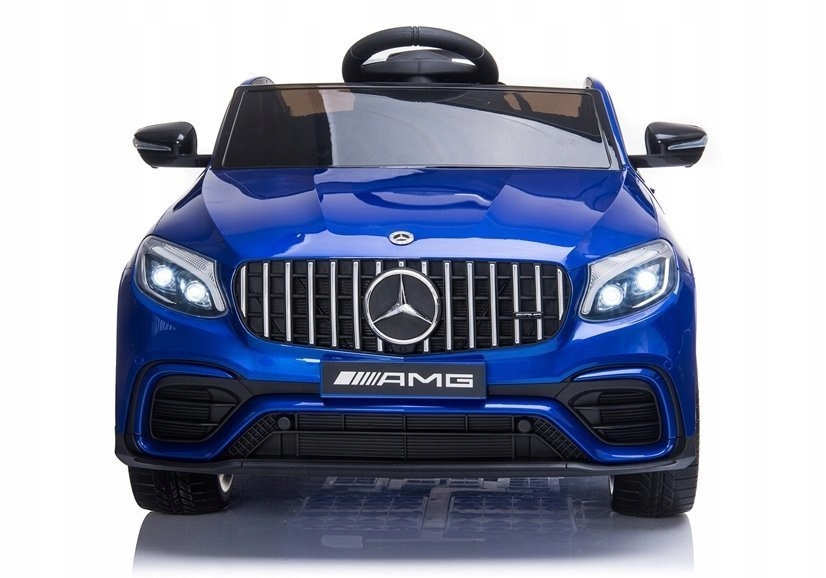 AUTO NA AKUMULATOR MERCEDES GLC 63S 4X4 POJAZD DLA DZIECI NIEBIESKI LAKIER