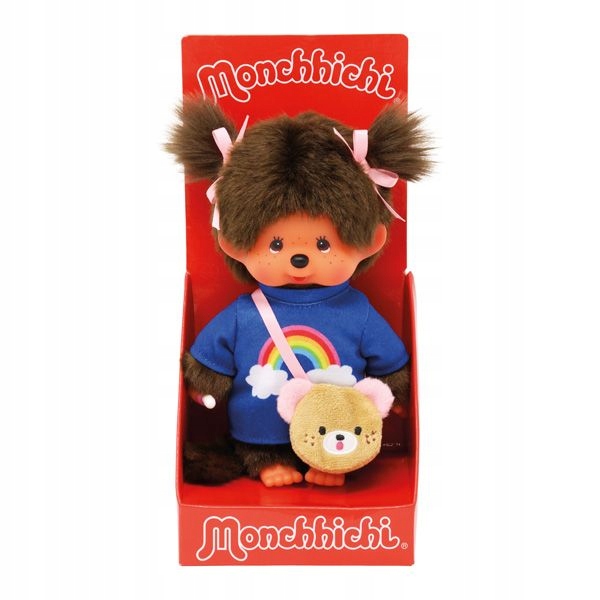 Monchhichi 233724 Dziewczynka z Torebką