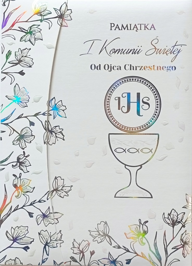 Album A5 Pamiątka Komunii od Ojca Chrzestnego NR017