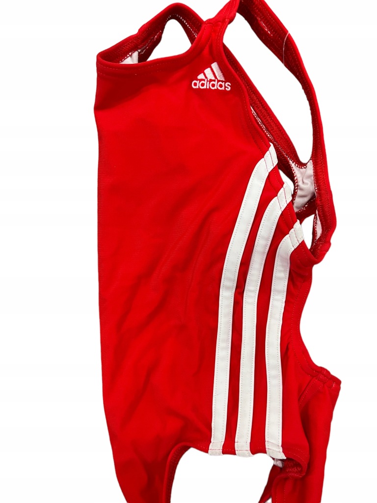 Kostium jednoczęściowy adidas mniejszy niż XS czerwony