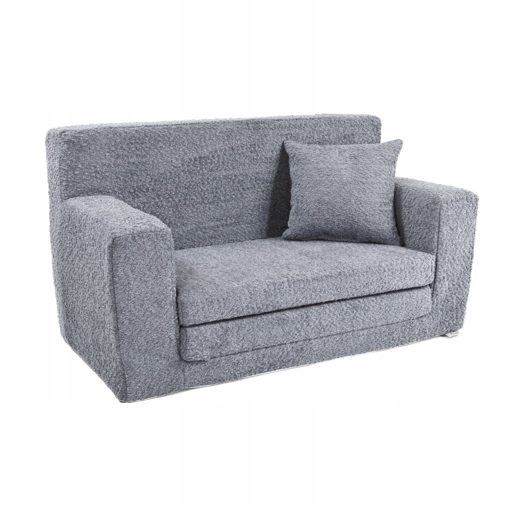 Sofa Fortisline DAVID 83 x 112 cm Boucle szary