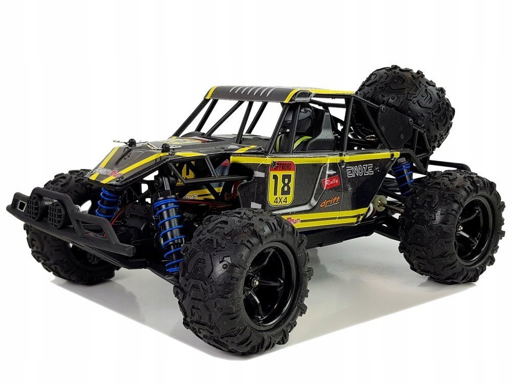 SAMOCHÓD TERENOWY AUTKO ZDALNIE STEROWANE POJAZD PILOT R/C ŻÓŁTY
