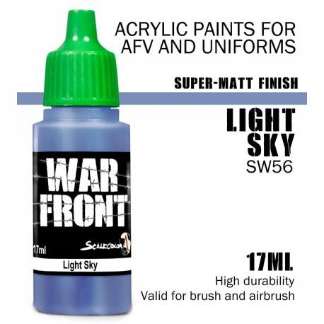 Farba akrylowa Scale75 WarFront Light Sky 17 ml