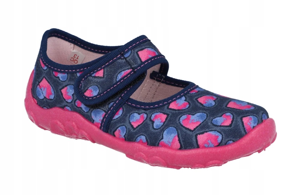 Kapcie Superfit Bonny Granat Serca r. 26