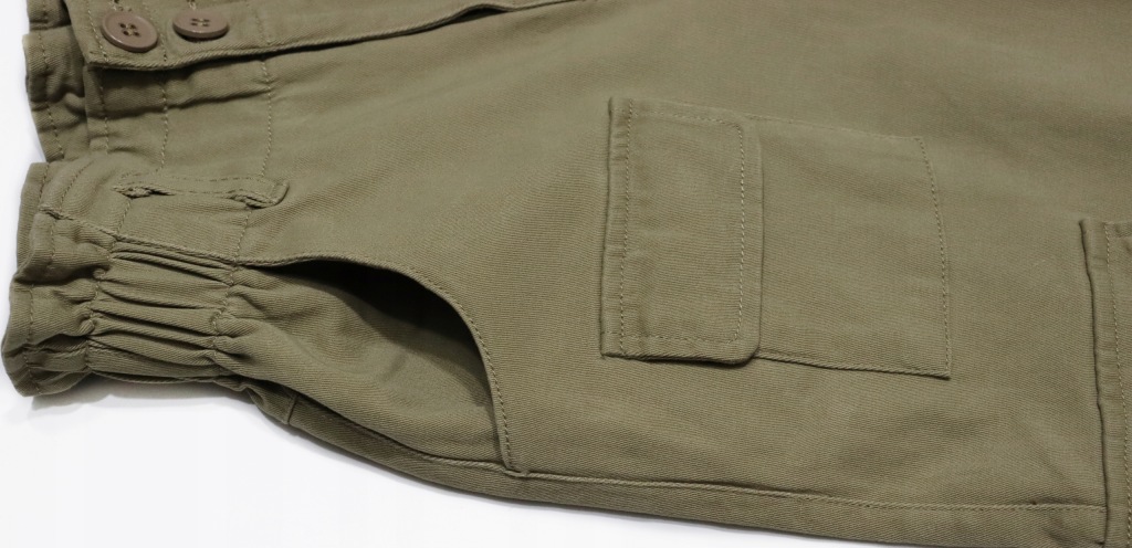 Spodnie Szerokie Dziewczęce WIDE LEG Kieszenie Wysoki Stan r 134 7001