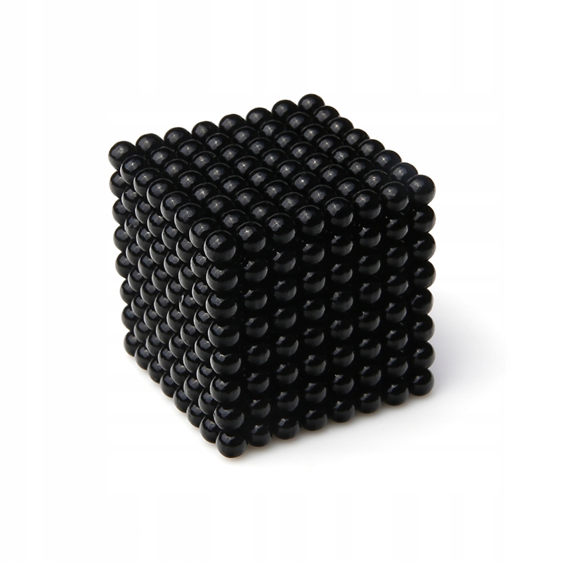 Kulki Magnetyczne 5 mm duże 512 szt Czarny