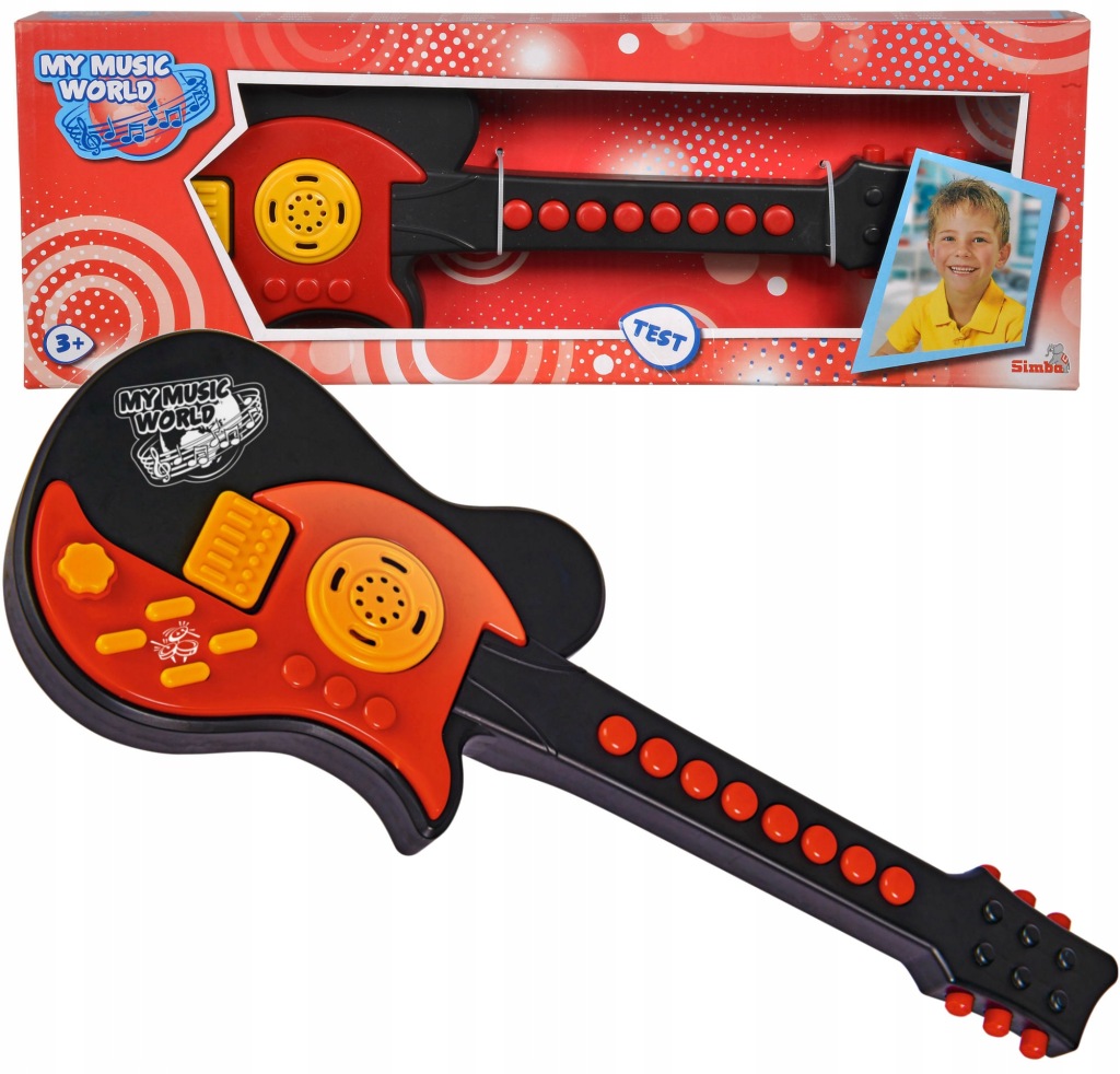 Gitara elektryczna DLA dzieci rockowa MMW Simba