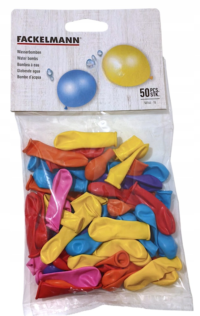 Balon wodny FM 50 sztuk