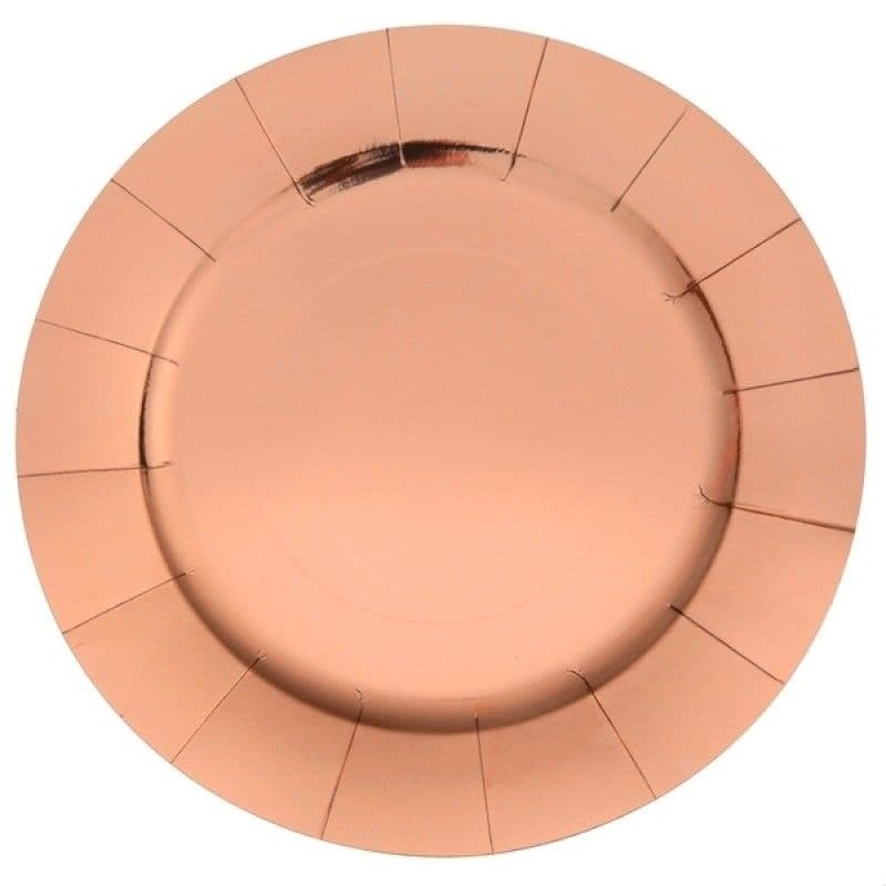 Podtalerze rose gold podkładki papierowe 33cm 10sz