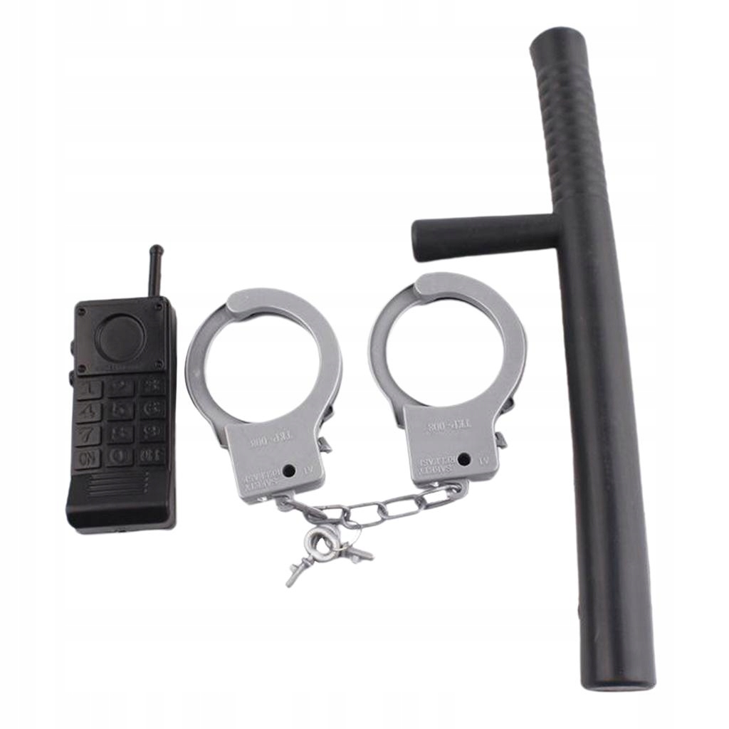 Dress Up Police Toys Pretend Policeman Accessories Kits for Kids Police