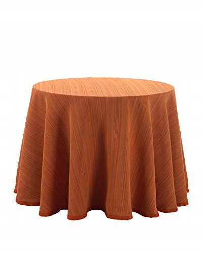 Martina Home Table Skirt Model Ribera Model Redonda de 90 orange