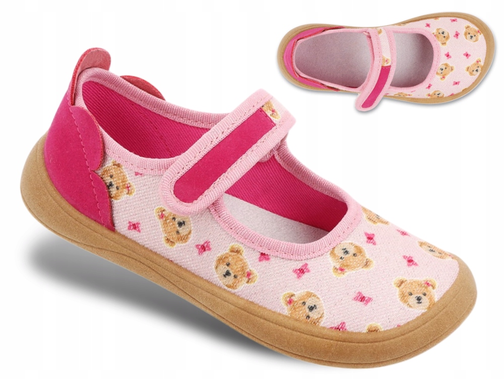 BAREFOOT KAPCIE DZIECIĘCE PRZEDSZKOLNE BOSO BEFADO 143Y002 (25-33) r. 33