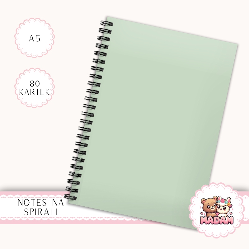 Notes A5 MaDam Creative wielokolorowy