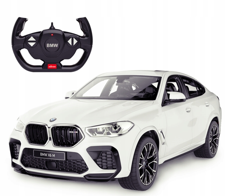 Zdalnie sterowane auto BMW X6M 1:14 pojazd Rastar pilot R/C