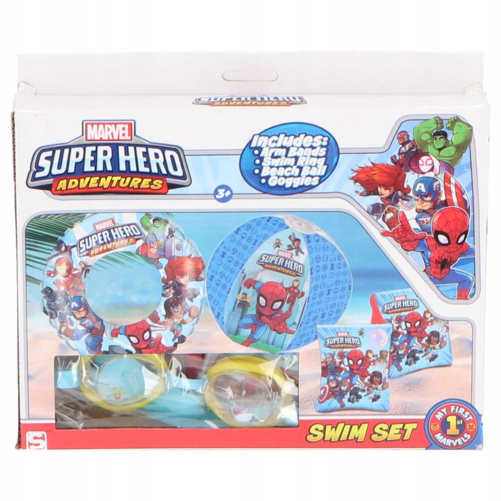 Zestaw do nauki pływania dla dziecka MARVEL