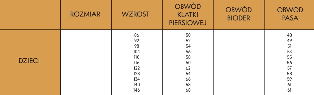 WADIMA 50206 PODKOSZULEK KOSZULKA TOP BAWEŁ 110 cm
