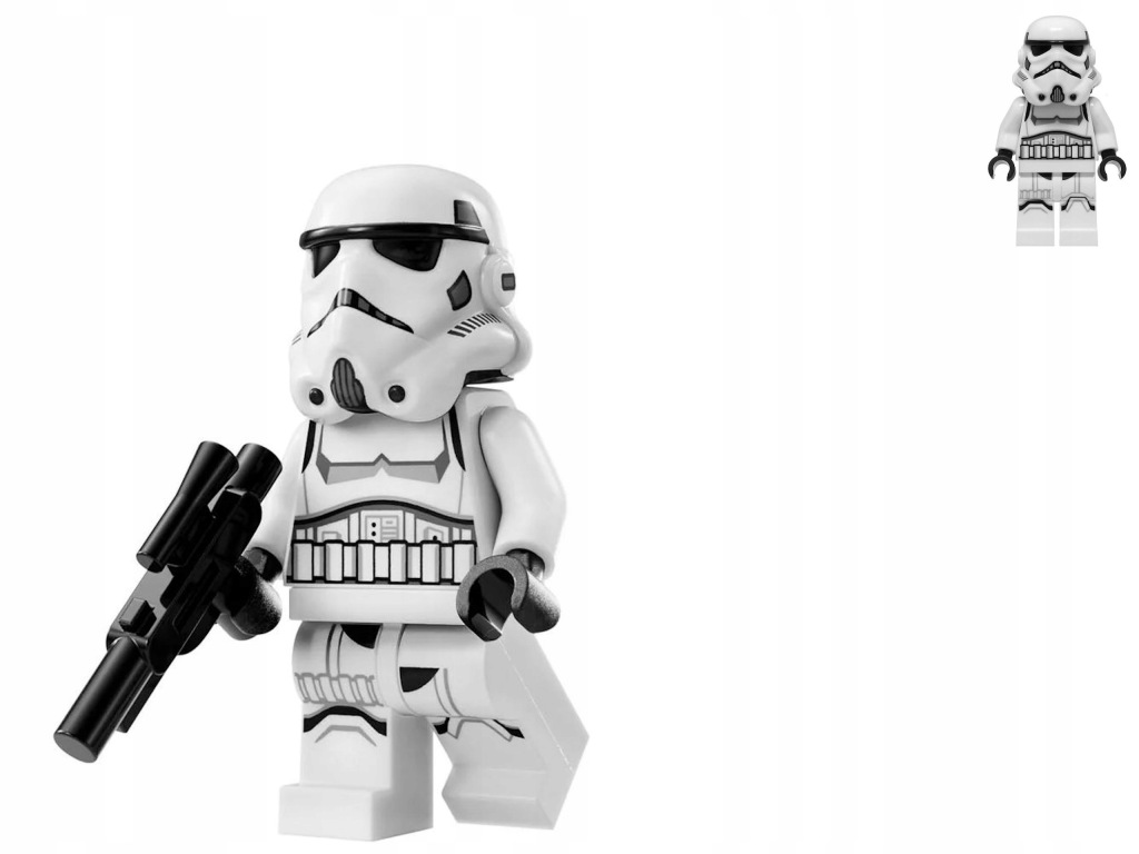 Lego Star Wars - Imperial Stormtrooper + blaster ! 75387 sw1327