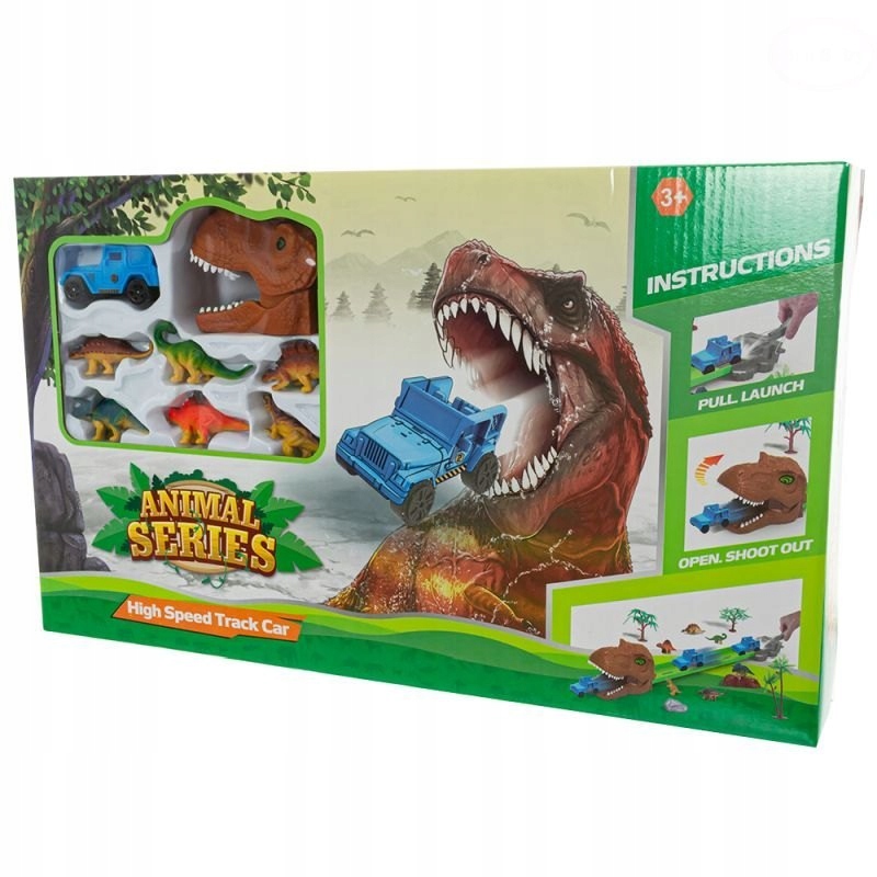 Zabawka zestaw dinozaurów eurobaby zabawki