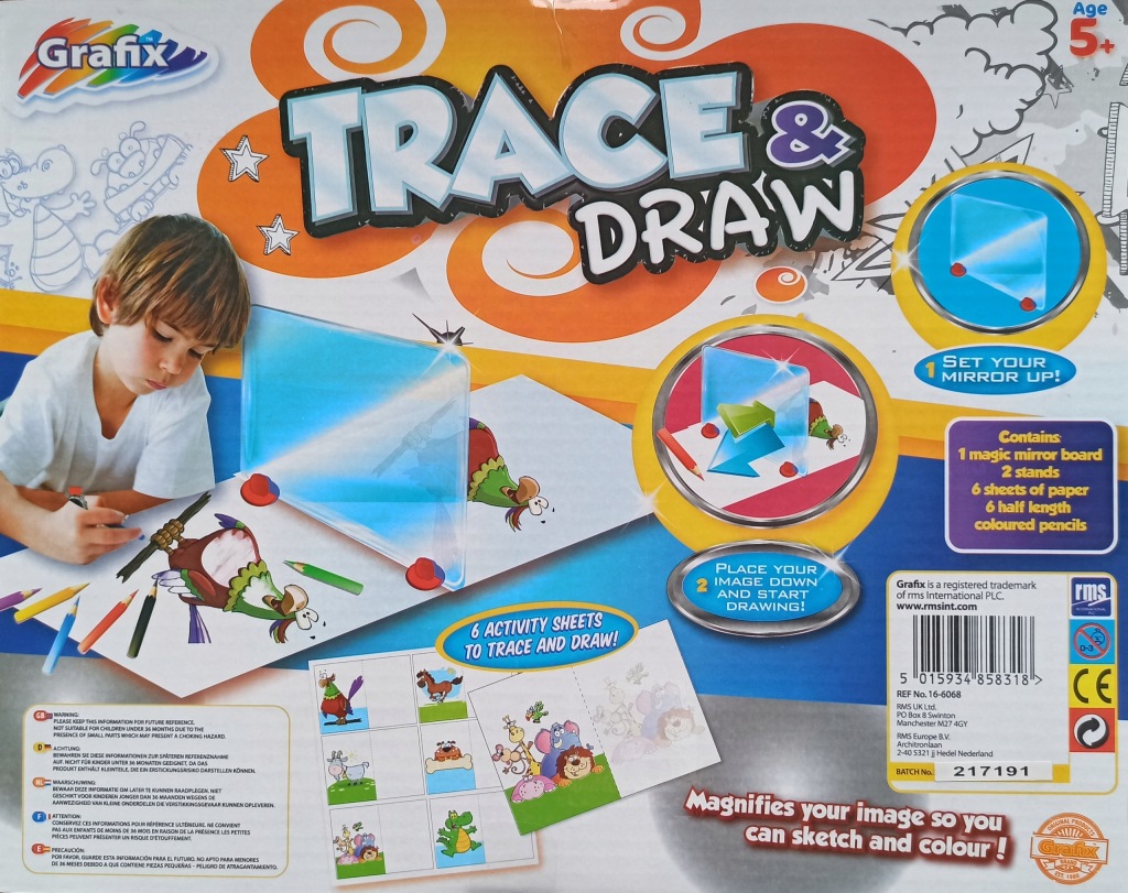 Magiczne Lustro do Odrysowywania Trace & Draw