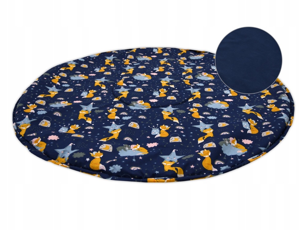 Gruba dwustronna mata na klocki / worek -130cm