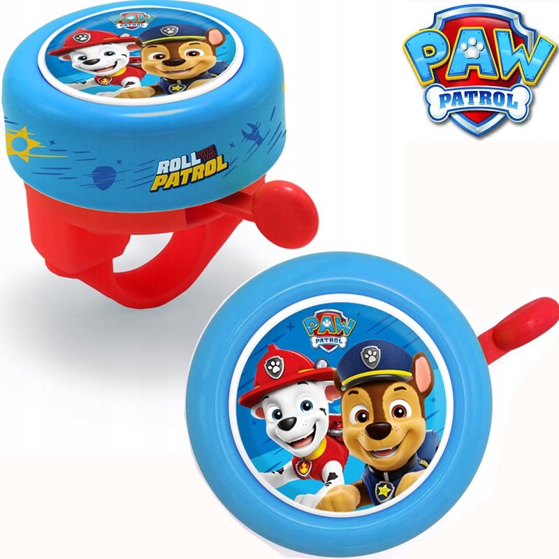 Dzwonek 55 mm stalowy PSI PATROL Paw Patrol BOY's - licencja Nickelodeon