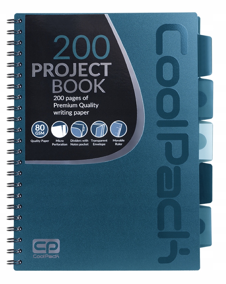 Zeszyt w kratkę A4 CoolPack 200 kartek