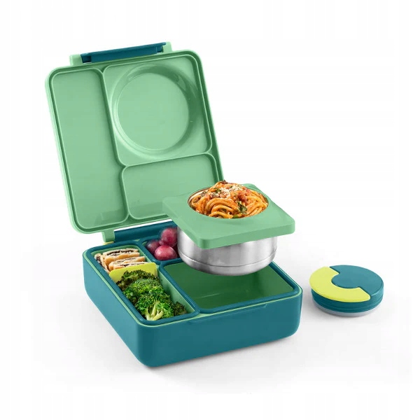 Omiebox lunch box z termosem Meadow Omie