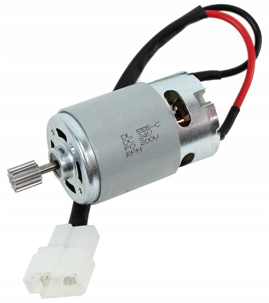 Silnik elektryczny PlayHouse 200 W 24 V z kablami i wtyczką
