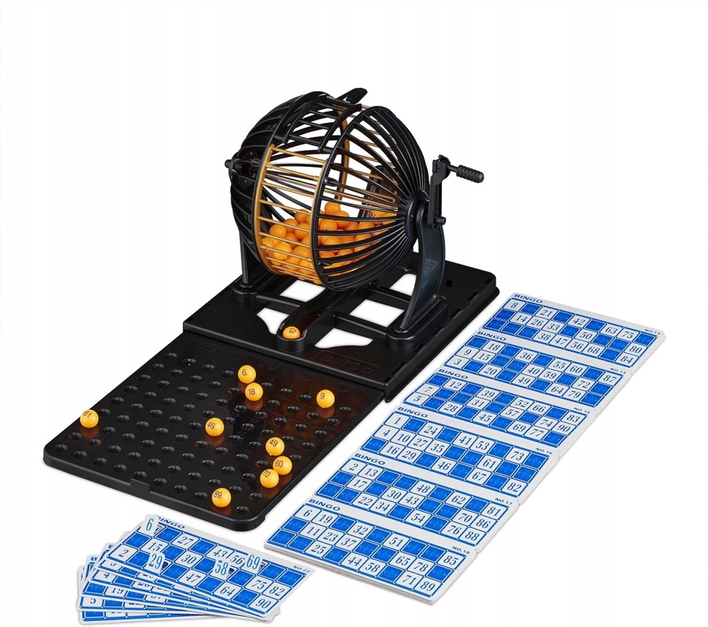 Gra planszowa bingo dla dorosłych Relaxdays