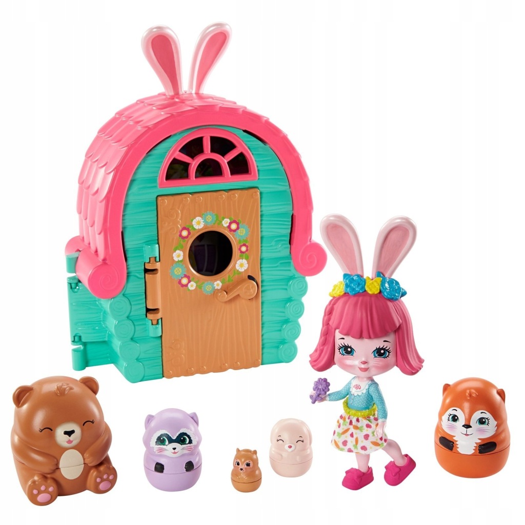 Enchantimals Bree Bunny Domek niespodzianki GTM47