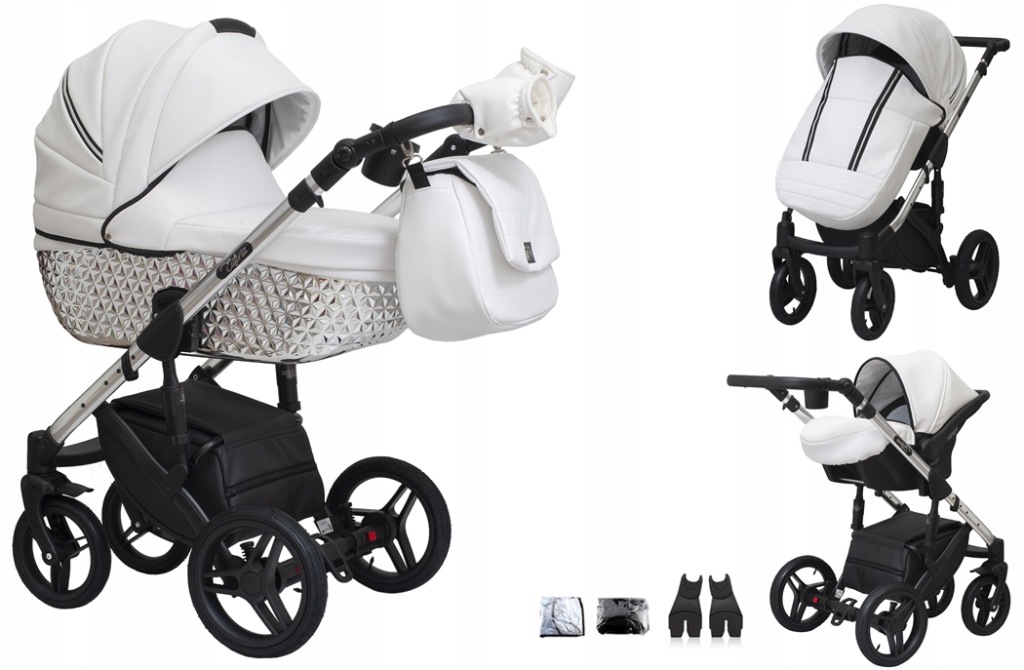 PARADISE BABY EUFORIA PREMIUM SILVER 03 WÓZEK 3W1