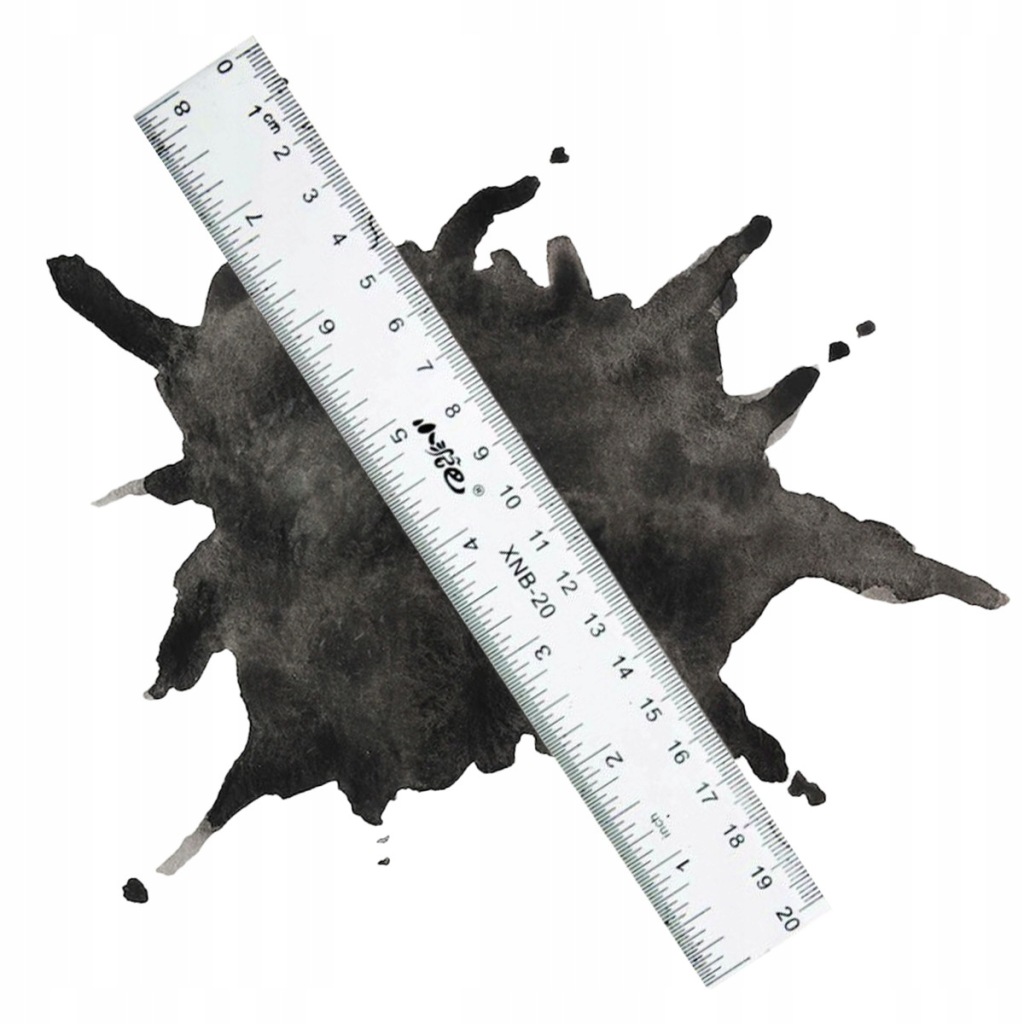 Szkolna LINIJKA Geometryczna Na MATEMATYKĘ O Długości 20cm Linijki AMA