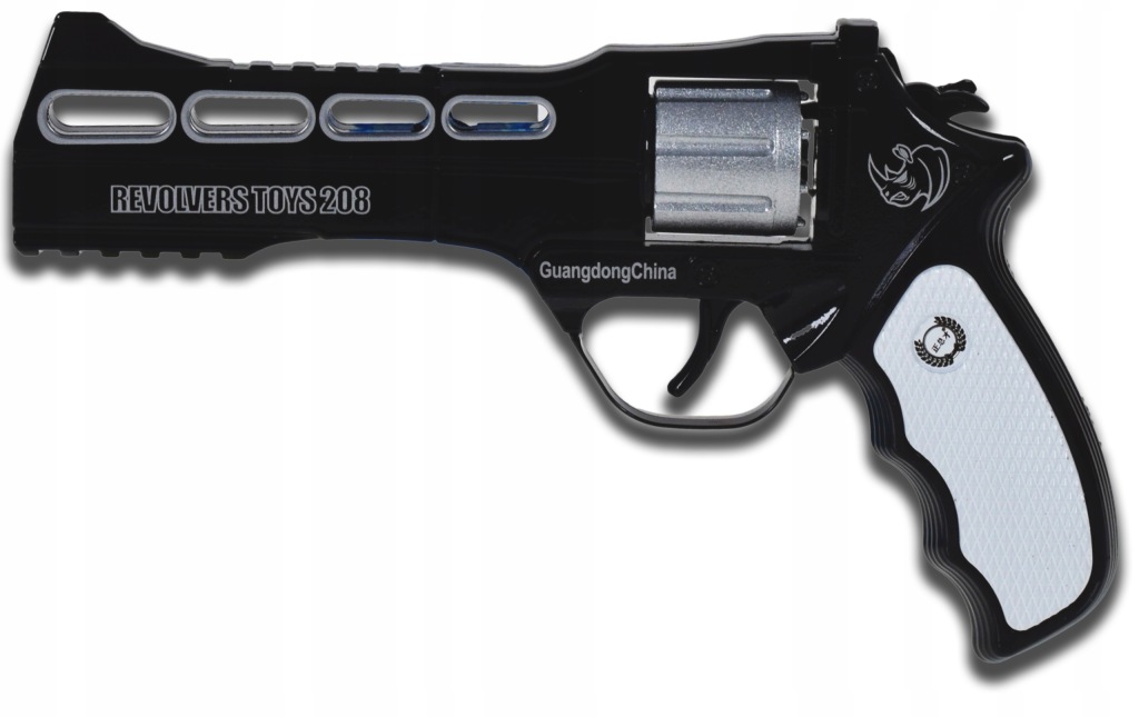 PISTOLET NA SPŁONKĘ KAPISZONY GRATIS 10x72szt METALOWY REWOLWER DLA DZIECI